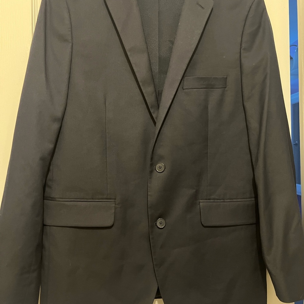 Apt 9 Men's Navy Blue Slim Fit Blazer